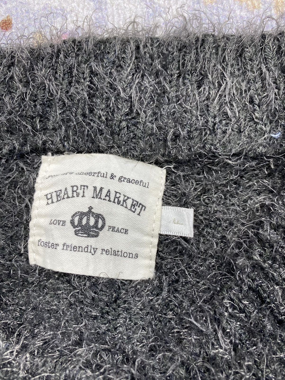 Beauty Beast × If Six Was Nine × Japanese Brand Heart Market mohairJacket Kurtcobainstyle Size US M / EU 48-50 / 2 - 6 Thumbnail