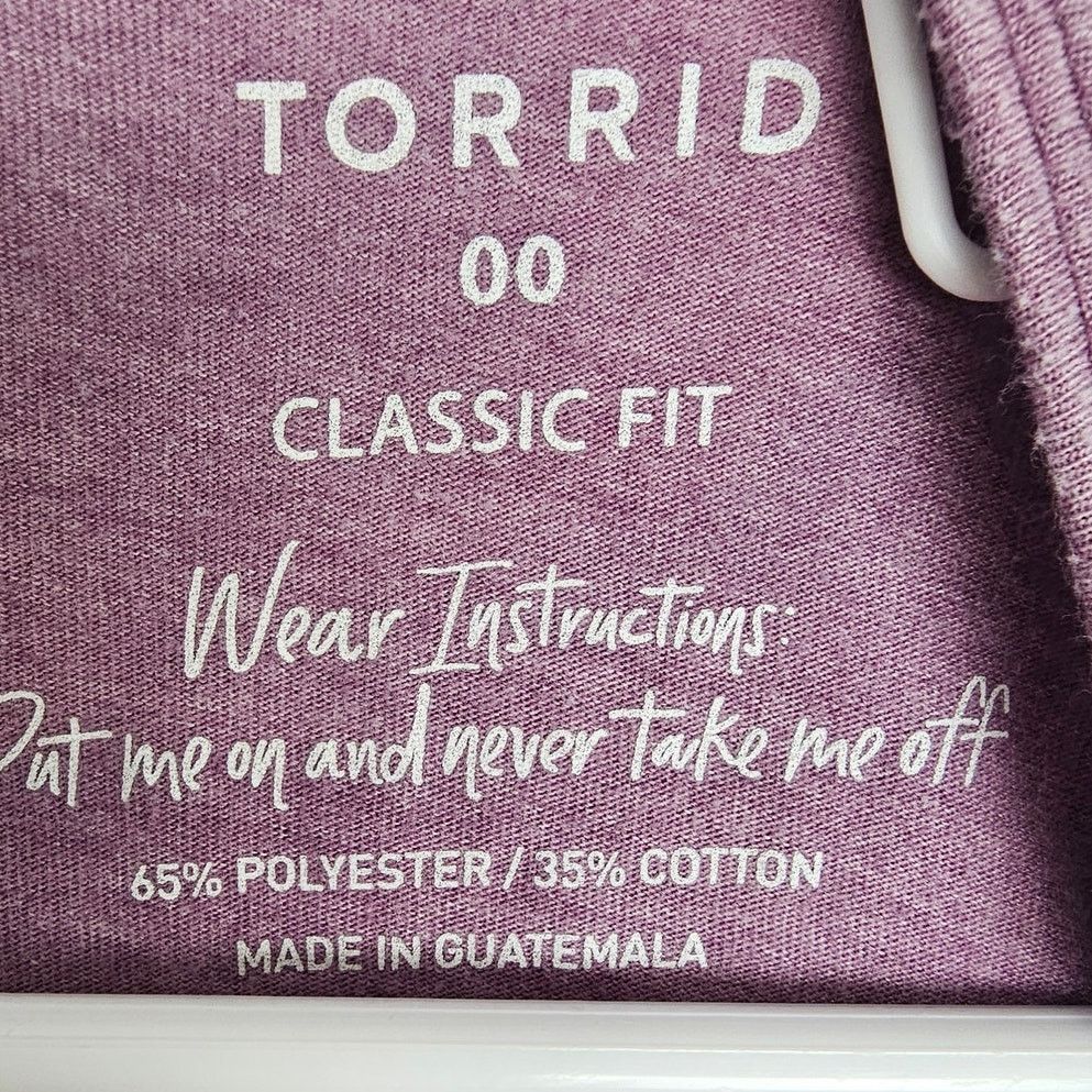 Torrid Torrid Womens Graphic Tee Stay True To Who You Are Tank 00X Size XXS / US 00 / IT 34 - 5 Thumbnail