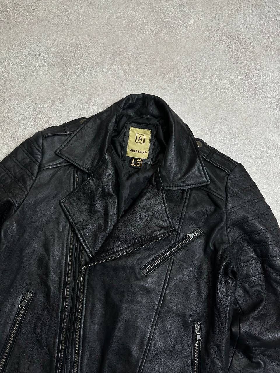 Vintage Aviatrix Avirex Style Rider Leather Jacket Size S Bike Moto Size US S / EU 44-46 / 1 - 2 Thumbnail