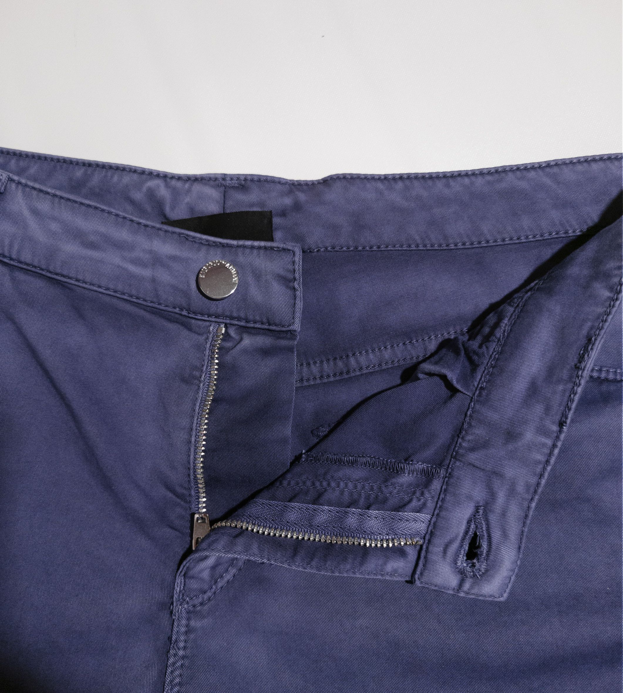Emporio Armani MSRP~250€ Thin Cotton Pants Slim Straight J85 class. elegant Size 34" / US 12 / IT 48 - 15 Thumbnail