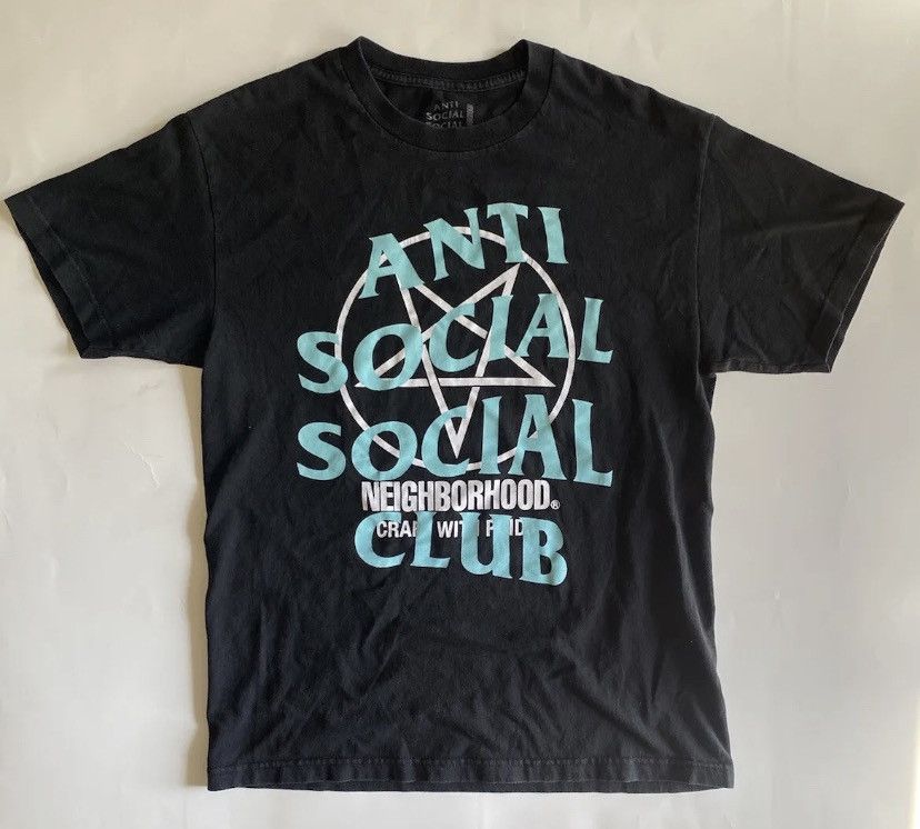 Anti Social Social Club Anti Social Social Club x Neighborhood Pentagram T  Shirt | Grailed