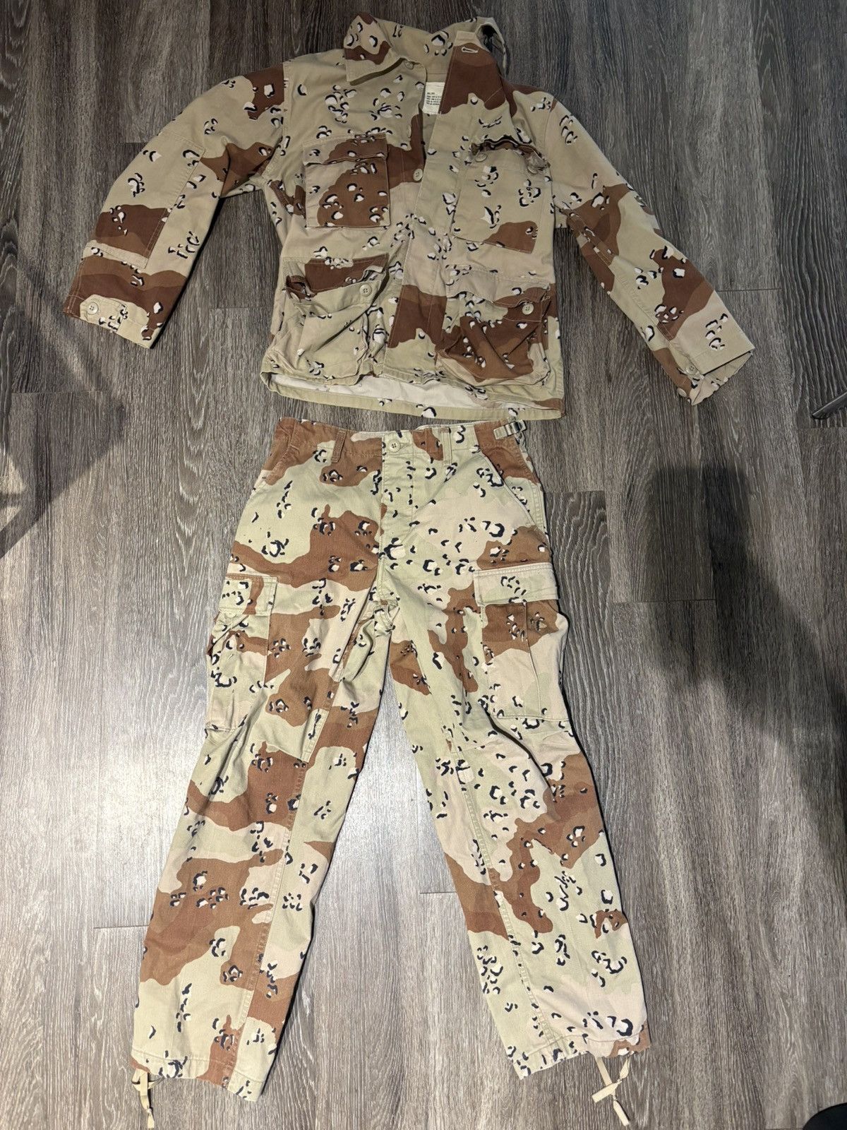 Other Rare 80s/90s Vintage Chocolate Chip Desert Camo Set -m Size US 29 - 1 Thumbnail