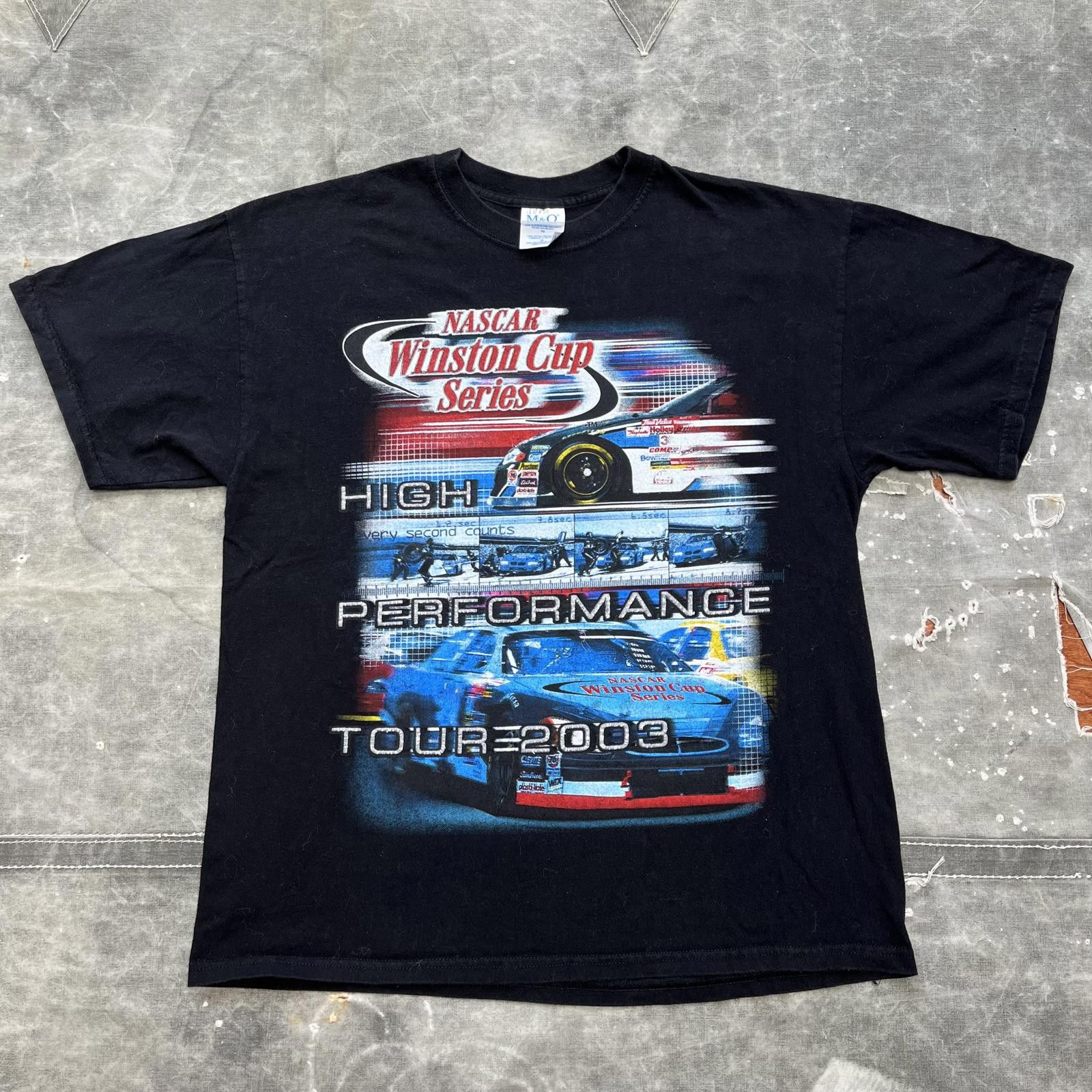 NASCAR × Vintage Vintage Y2K NASCAR Winston Cup Car Racing Shirt Size US XL / EU 56 / 4 - 1 Thumbnail