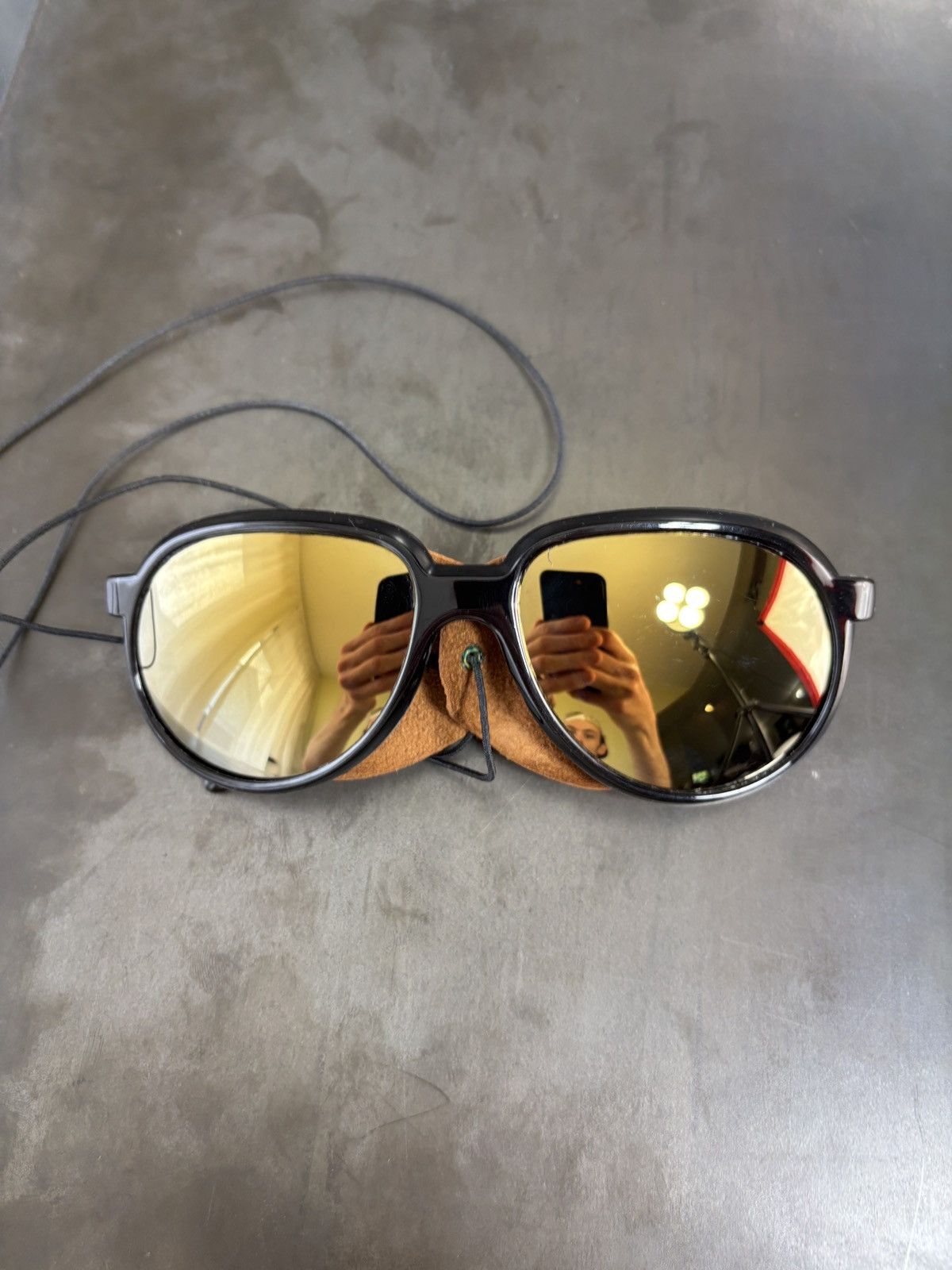 Bolle × Vintage 1970s Bolle Glacier Sunglasses Vintage Acrylex France 8161 Size ONE SIZE - 5 Thumbnail