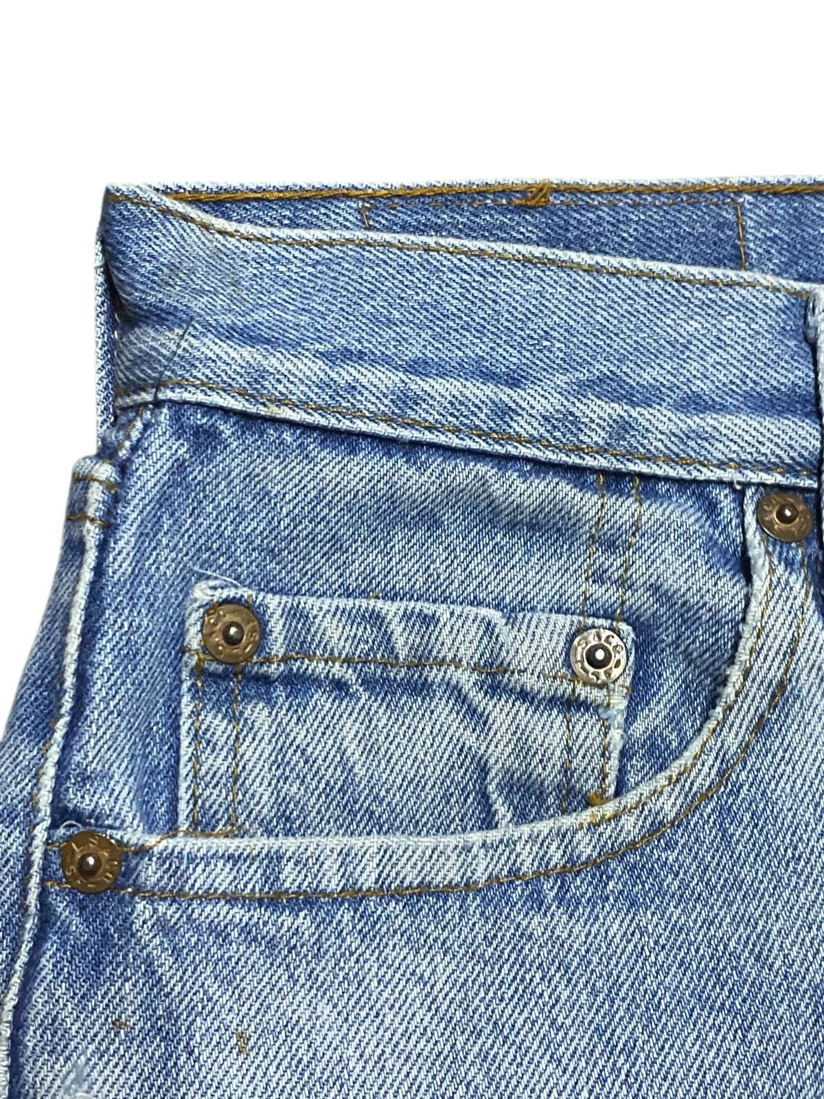 Levi's Vintage Levis 501 80s Blue Wash Loose Jeans Size US 29 - 8 Thumbnail