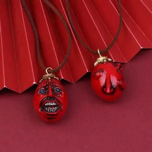 Other 2pcs Goth 1997 Anime Necklace Size ONE SIZE - 2 Thumbnail