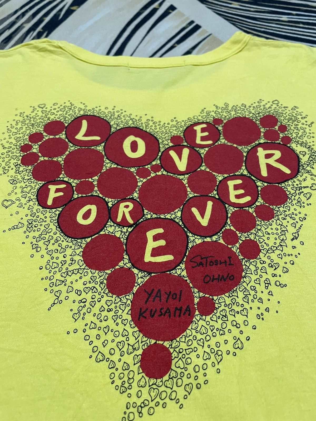 Designer × Japanese Brand × Vintage Vintage 24 Hour Television Yayoi Kusama x Satoshi Ohno Size US XL / EU 56 / 4 - 8 Thumbnail