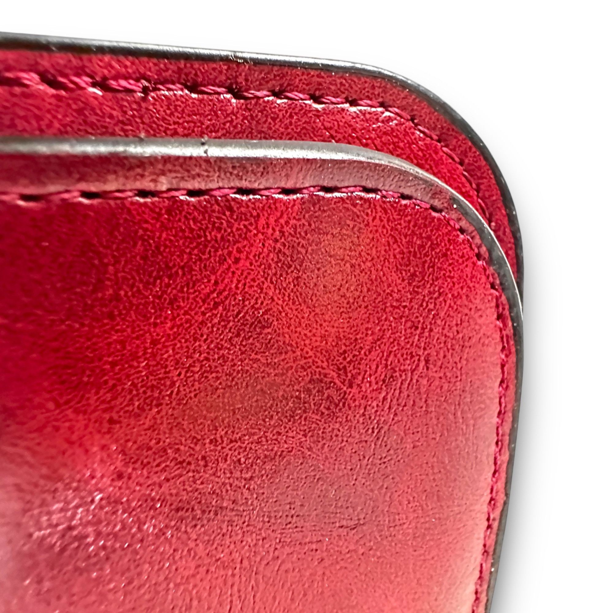 Other MenSense Burgandy Genuine Leather Wallet Card Slots ID Windo Size ONE SIZE - 9 Thumbnail
