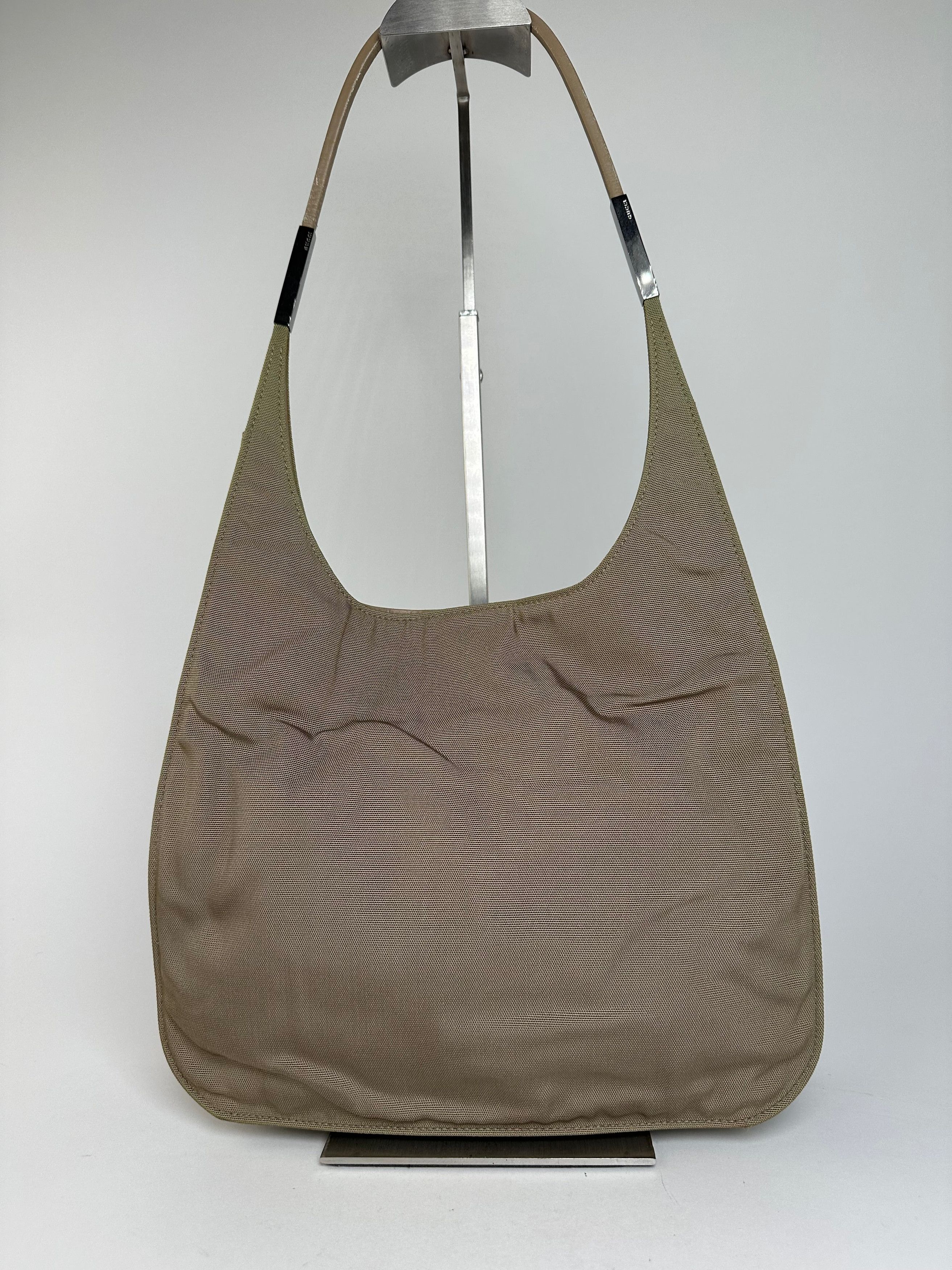 Gucci Olive Green Fabric Hobo Bag Accessory Size ONE SIZE - 1 Thumbnail