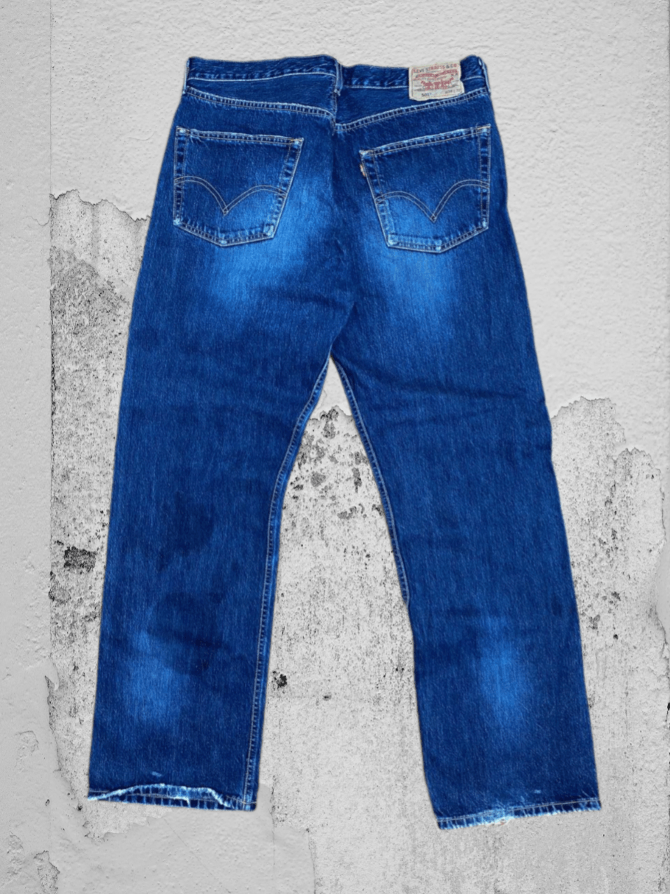 Vintage Levi's 501xx Jeans 31x28.5 Dirty Blue Denim offers Red Tab Faded Denim Grunge Style Vintage Denim Unisex Jeans