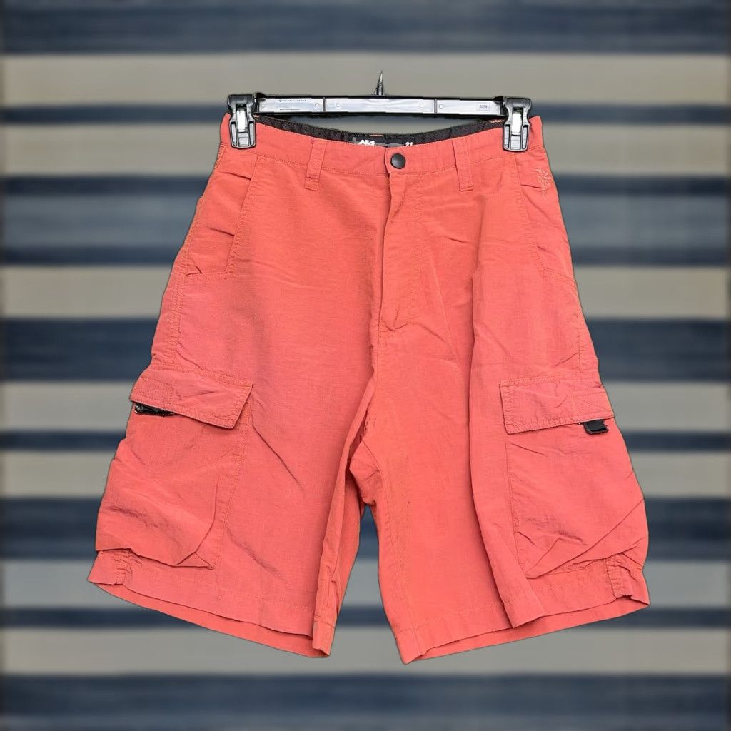 No Fear VINTAGE No Fear Shorts Mens 31 Cargo Skater Shorts Grunge Swim Hiking Casual Punk y2k Size US 31 - 1 Thumbnail