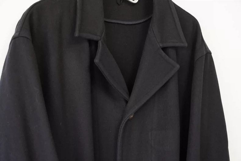 Yohji Yamamoto Yohji Yamamoto Yohji Yamamoto Men's Black Jacket Size US XXL / EU 58 / 5 - 2 Thumbnail