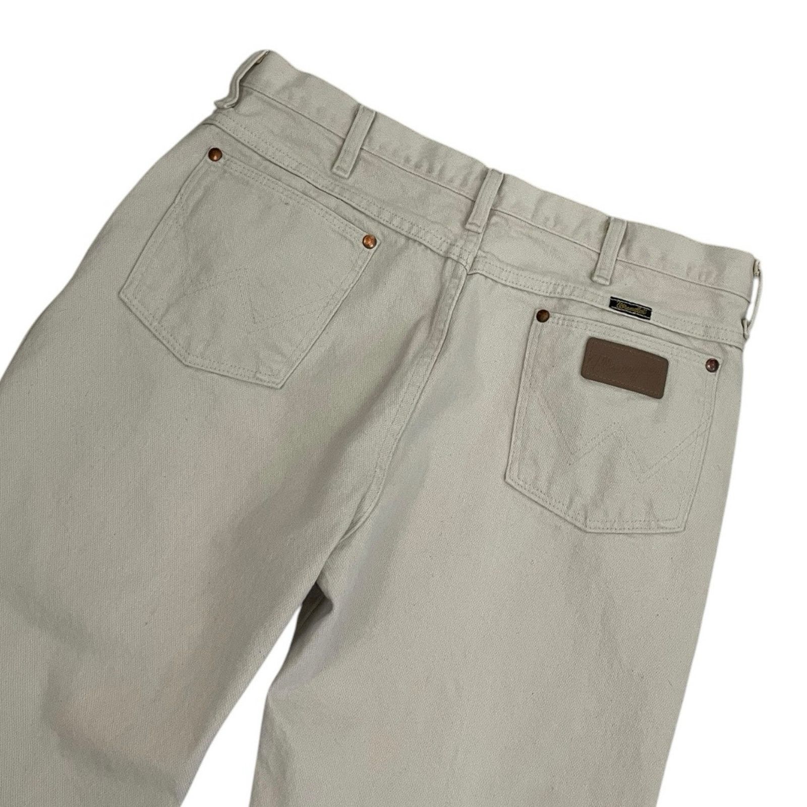 Wrangler Wrangler Mens Beige Cotton Pants Size US 36 / EU 52 - 5 Thumbnail