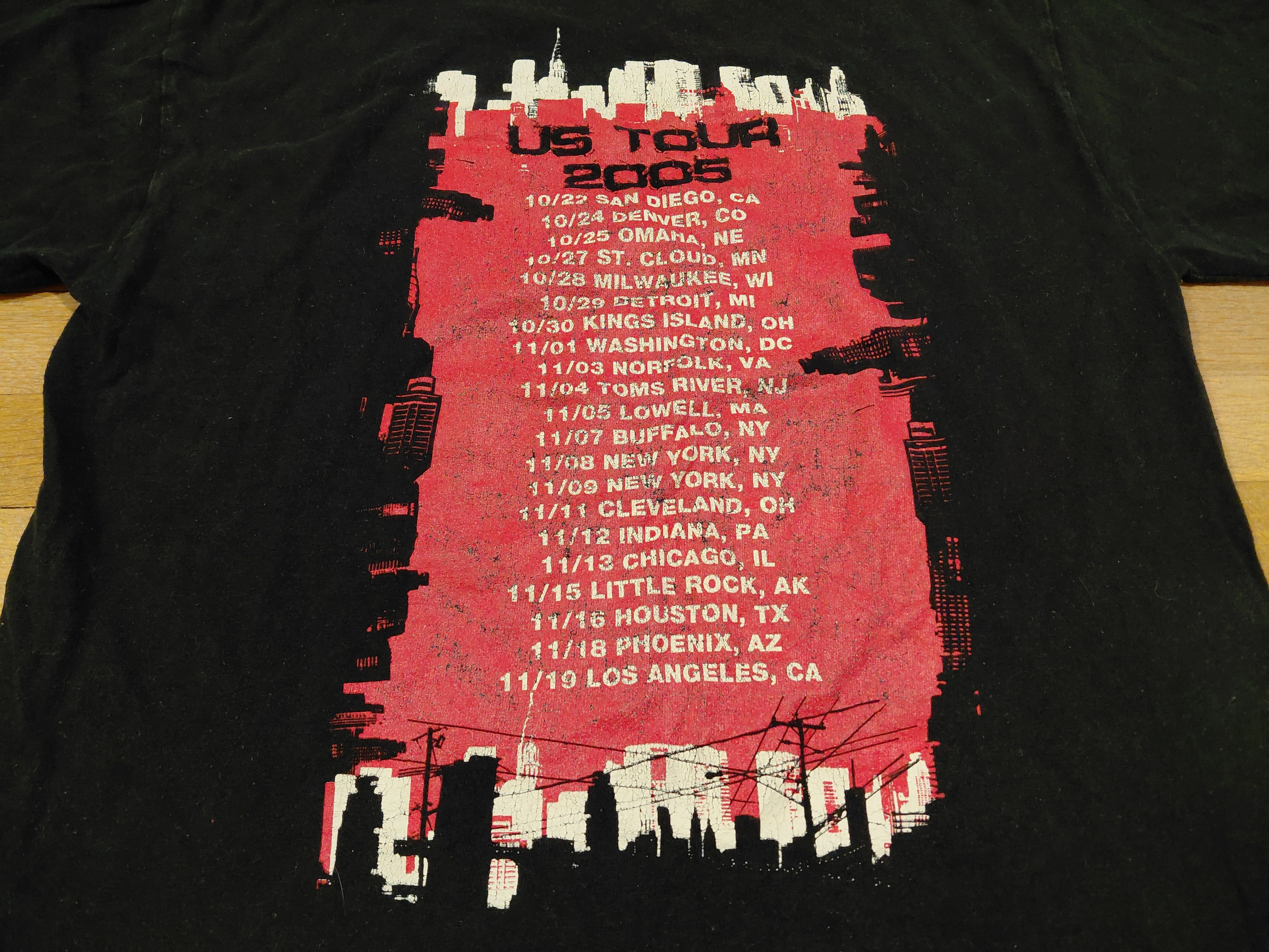 Band Tees Simple Plan 2005 US Tour Shirt JerZees Rock Band Canada Size US M / EU 48-50 / 2 - 7 Thumbnail