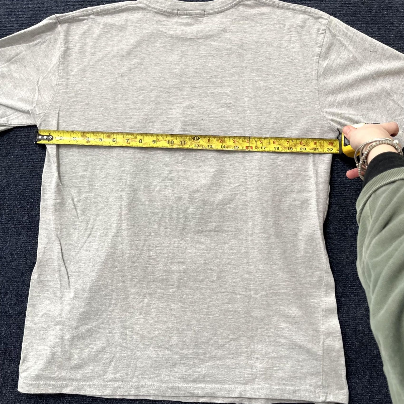 Vintage EXTRACURRICULAR Shirt Mens XL Gray Graphic Short Sleeve Tee Size US XL / EU 56 / 4 - 3 Thumbnail