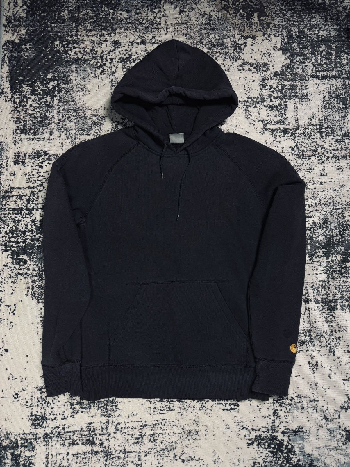Carhartt Carhartt WIP Chase Hoodie Logo Sweatshirt Black S Size US S / EU 44-46 / 1 - 1 Thumbnail