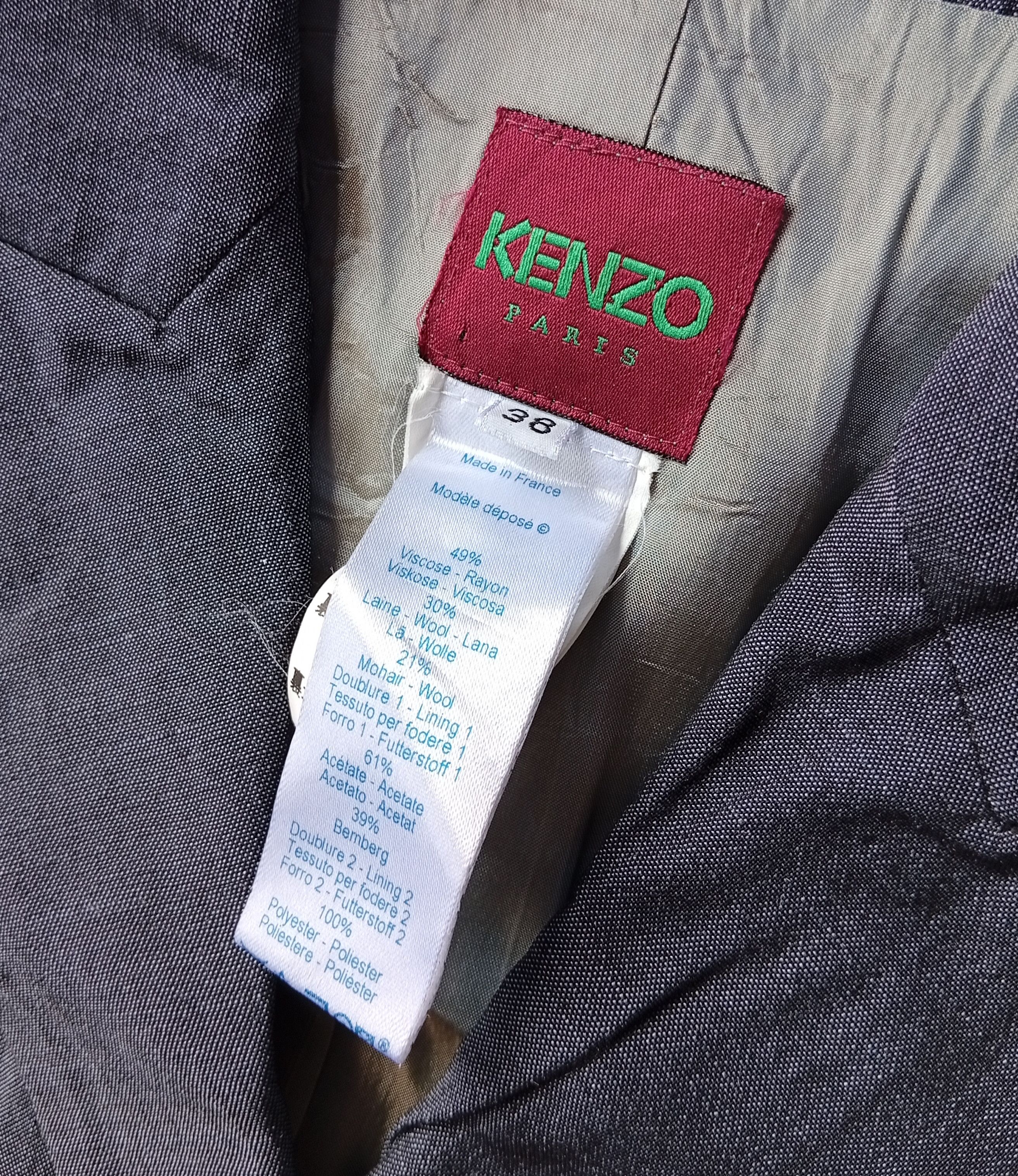 Kenzo Kenzo paris women blazer Size M / US 6-8 / IT 42-44 - 4 Thumbnail