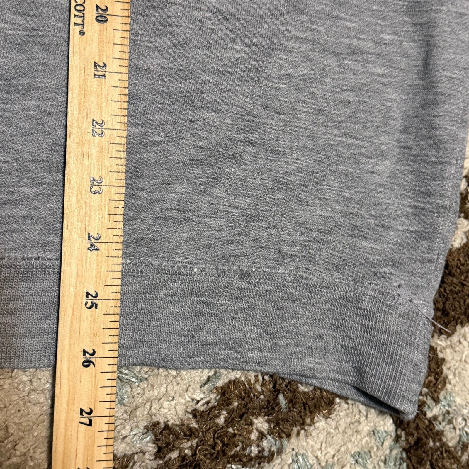 No Fear × Vintage Vintage No Fear Boxy Oversized Sweatshirt Size XL Gray 90s Size US XL / EU 56 / 4 - 8 Thumbnail
