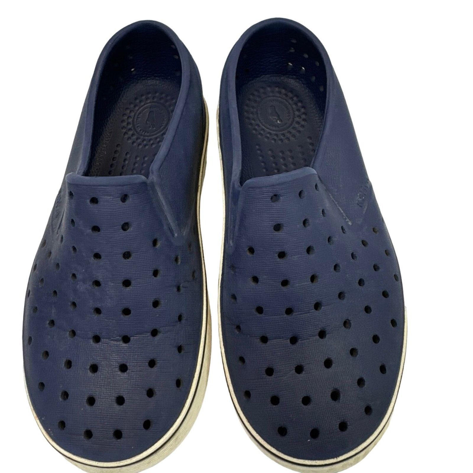 Native Native Blue Perforated Slip-On Sneakers Toddler Sz 8 Size US 8 / EU 41 - 3 Thumbnail