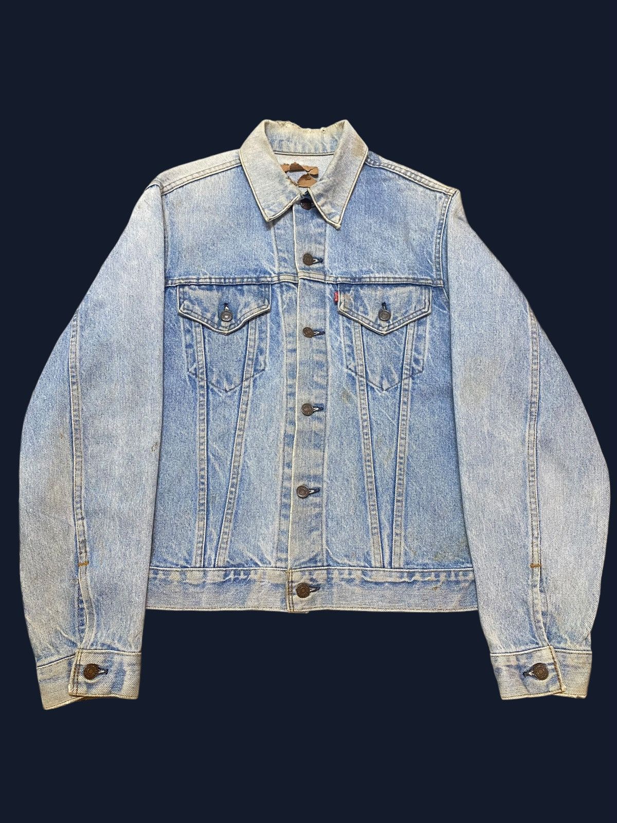 Levi's Vintage Clothing Vintage Denim Jacket Levis 70/80’s Size US M / EU 48-50 / 2 - 1 Thumbnail