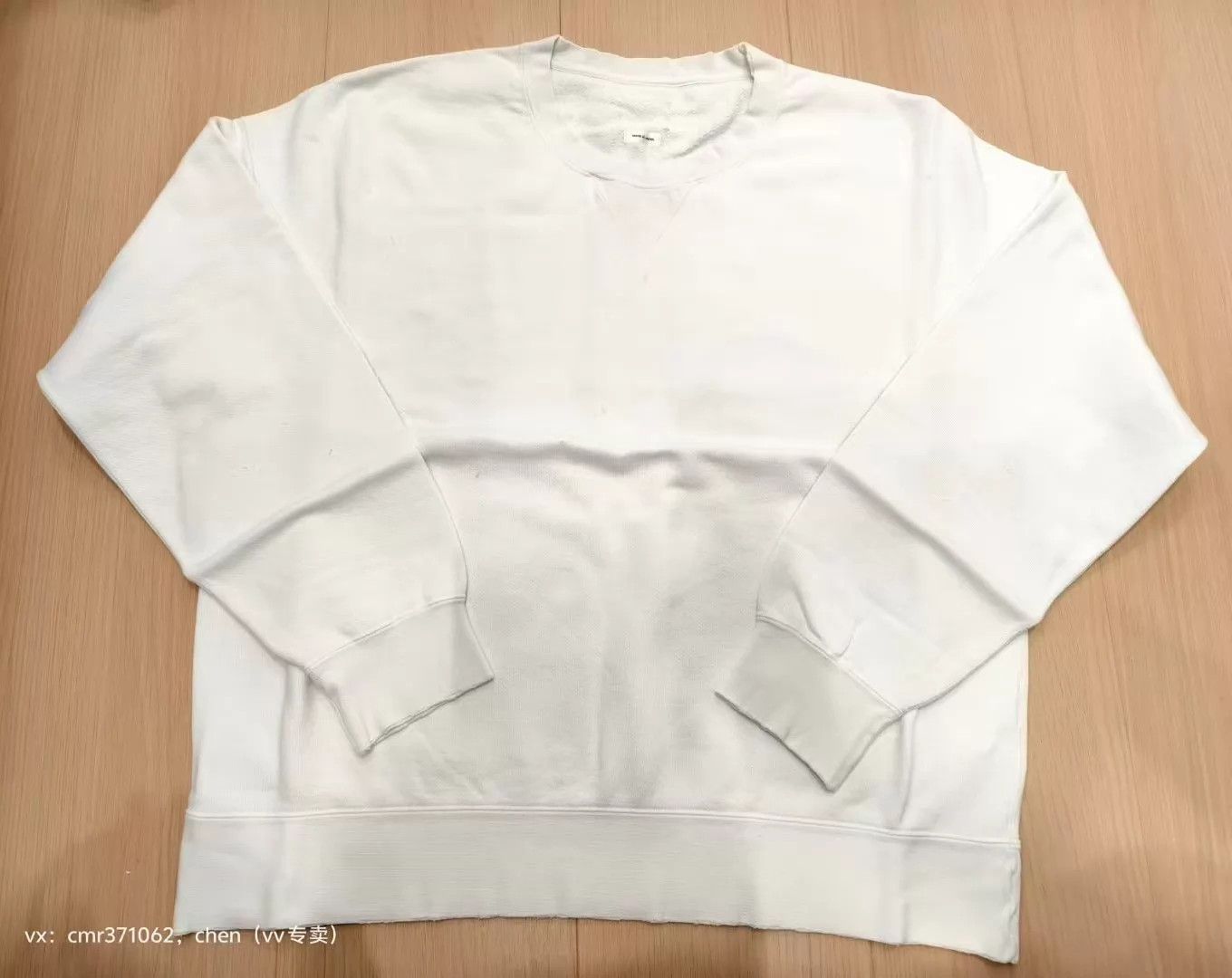 Visvim VISVIM 23AW JUMBO SB CRASH SWEAT OffWhite 4 Washed Size US XL / EU 56 / 4 - 1 Thumbnail