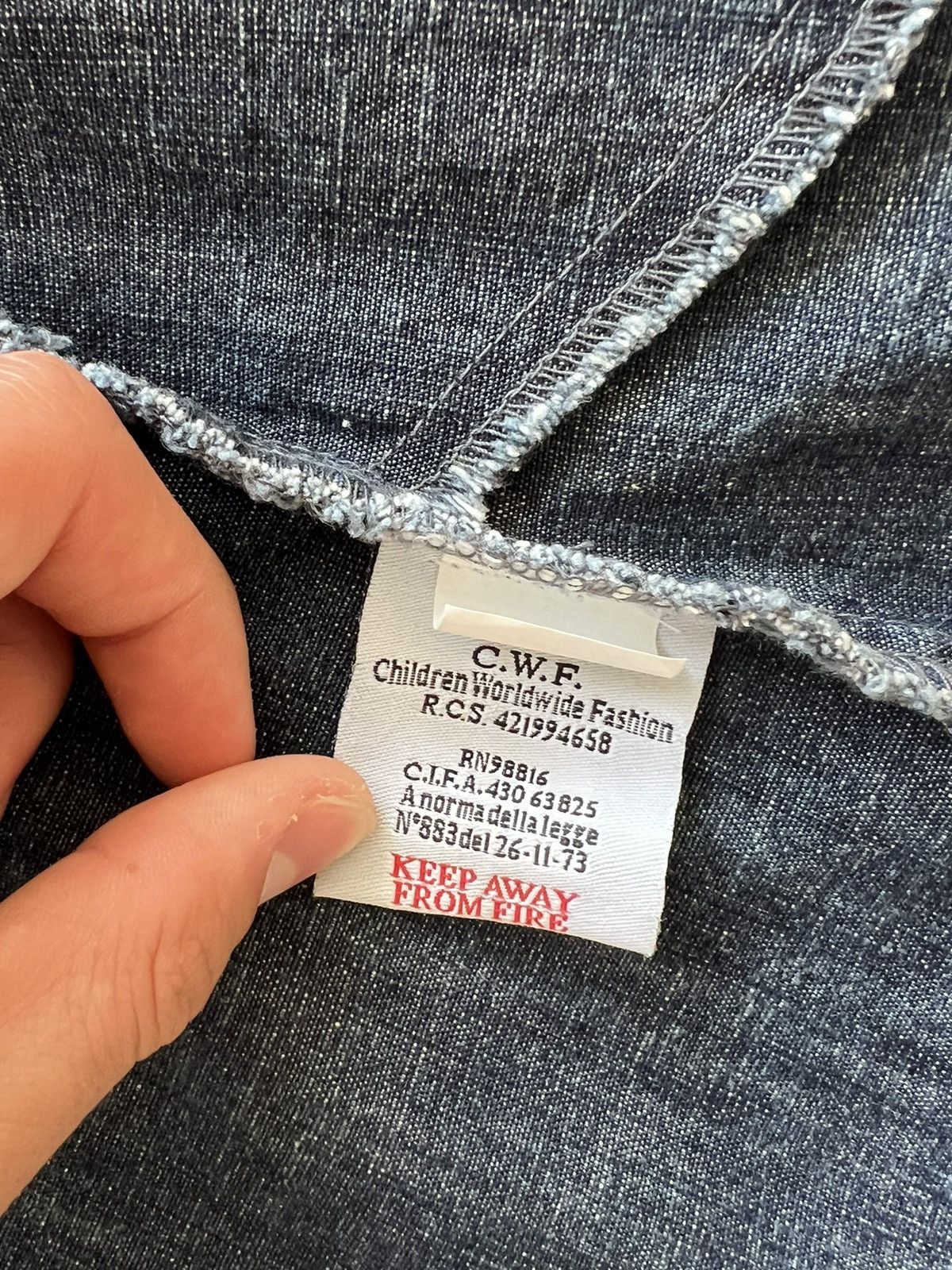 Vintage Burberry Denim Jacket
