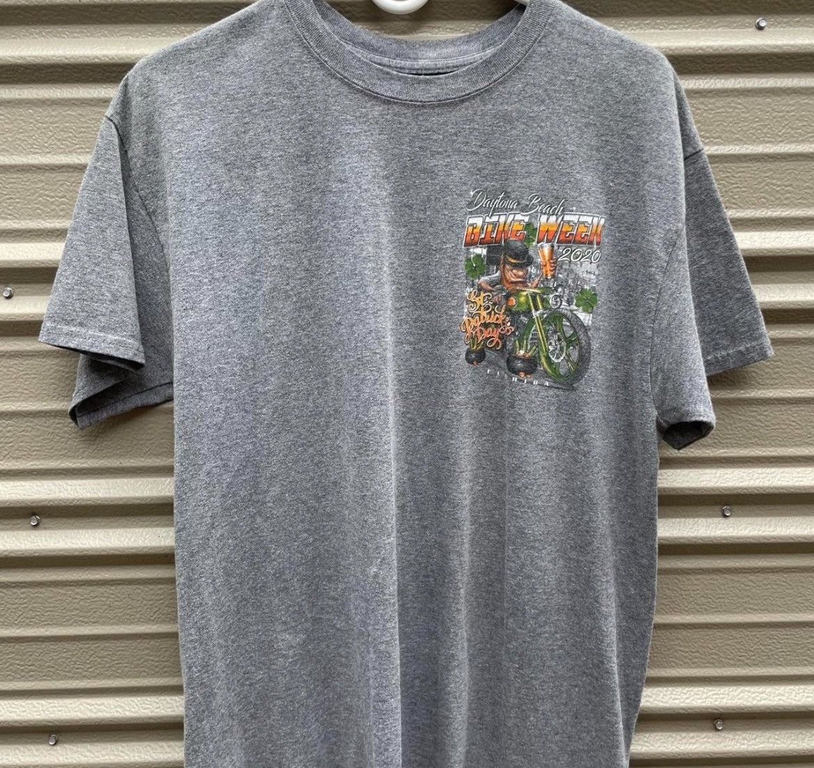 Gildan Daytona Beach Bike Week 2020 St. Patrick’s Day Leprechaun Size US L / EU 52-54 / 3 - 8 Thumbnail