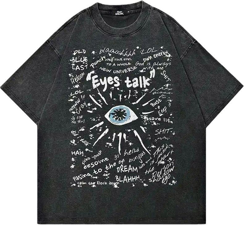 Japanese Brand Eye Graffiti Graphic T Shirt Size US M / EU 48-50 / 2 - 1 Thumbnail