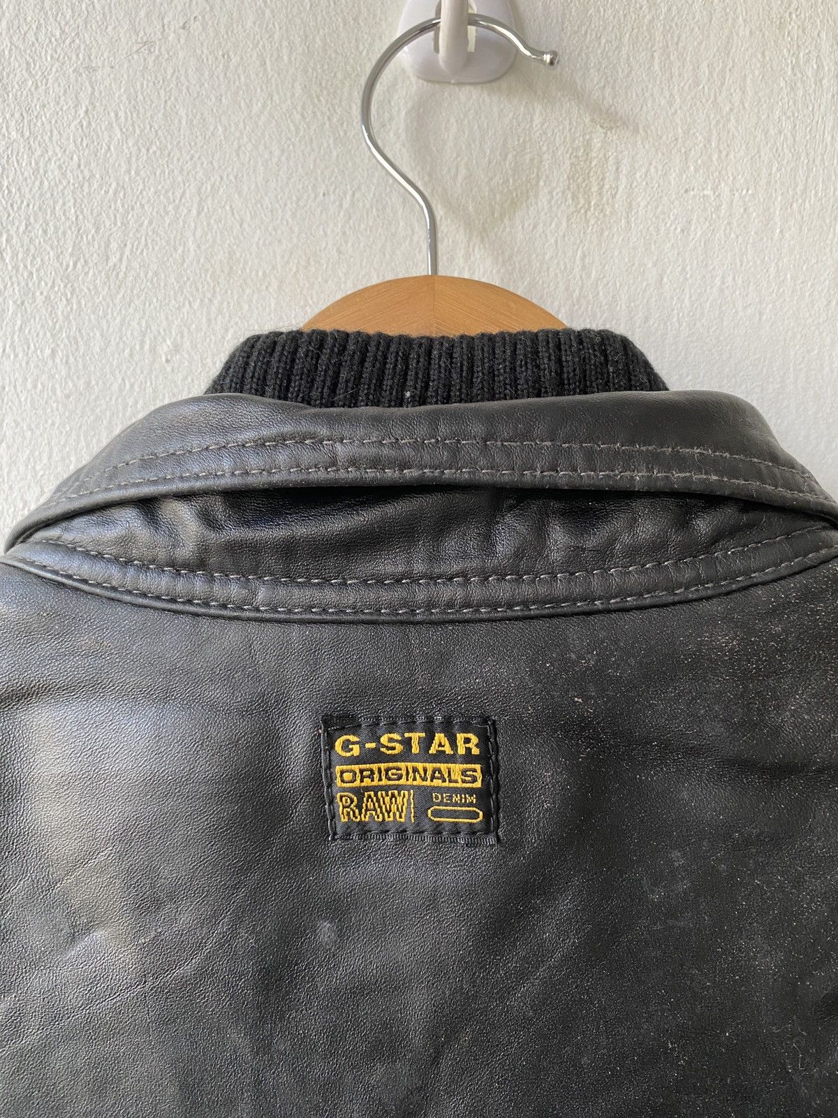G-Star G Star Raw 3301 Multipocket Leather Jacket Size US S / EU 44-46 / 1 - 13 Thumbnail