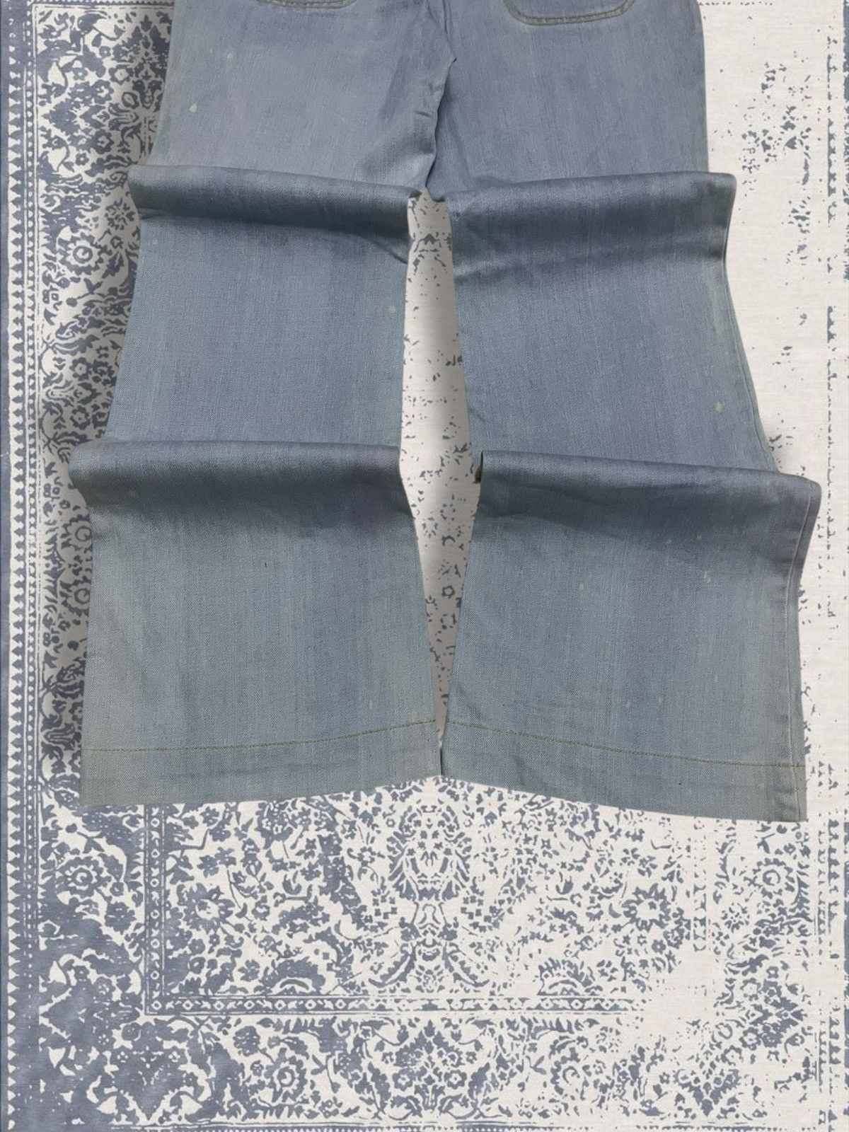 Designer × Japanese Brand × Vintage Vintage 1990s Japan Designer Smork Bushpant Flared Denim Size US 26 / EU 42 - 10 Thumbnail