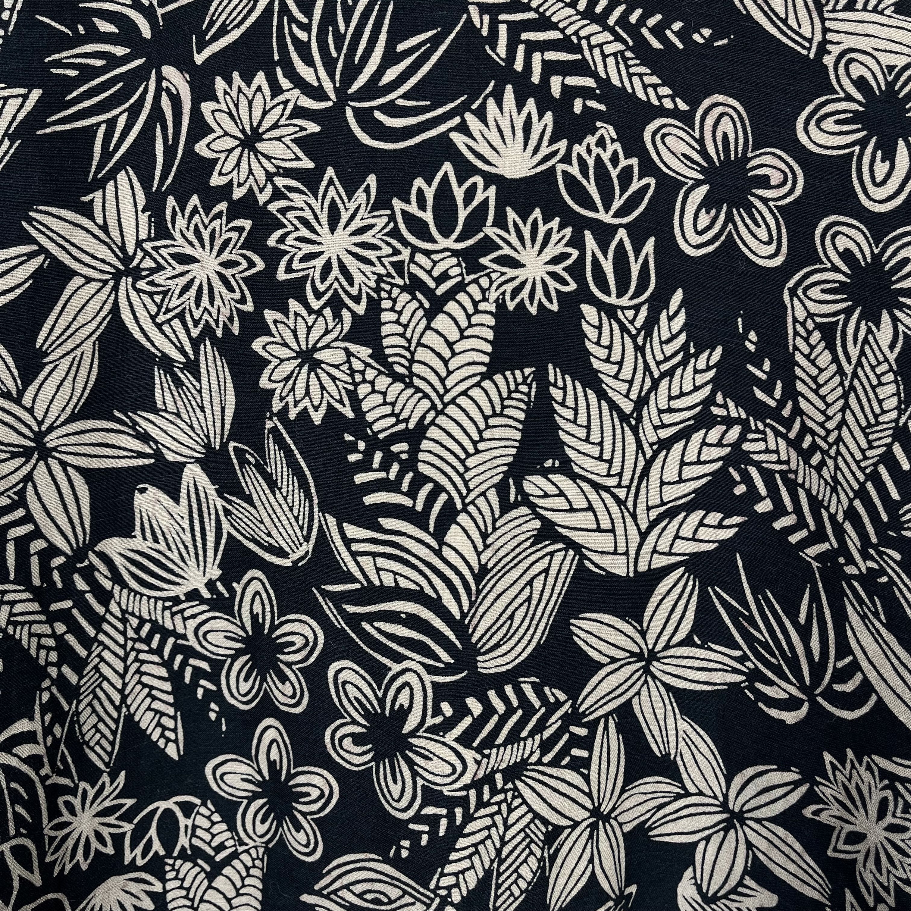 Gudrun Sjoden Ladies Gudrun Sjoden Floral Lilen Midi Tunic Dress Size L / US 10 / IT 46 - 24 Thumbnail