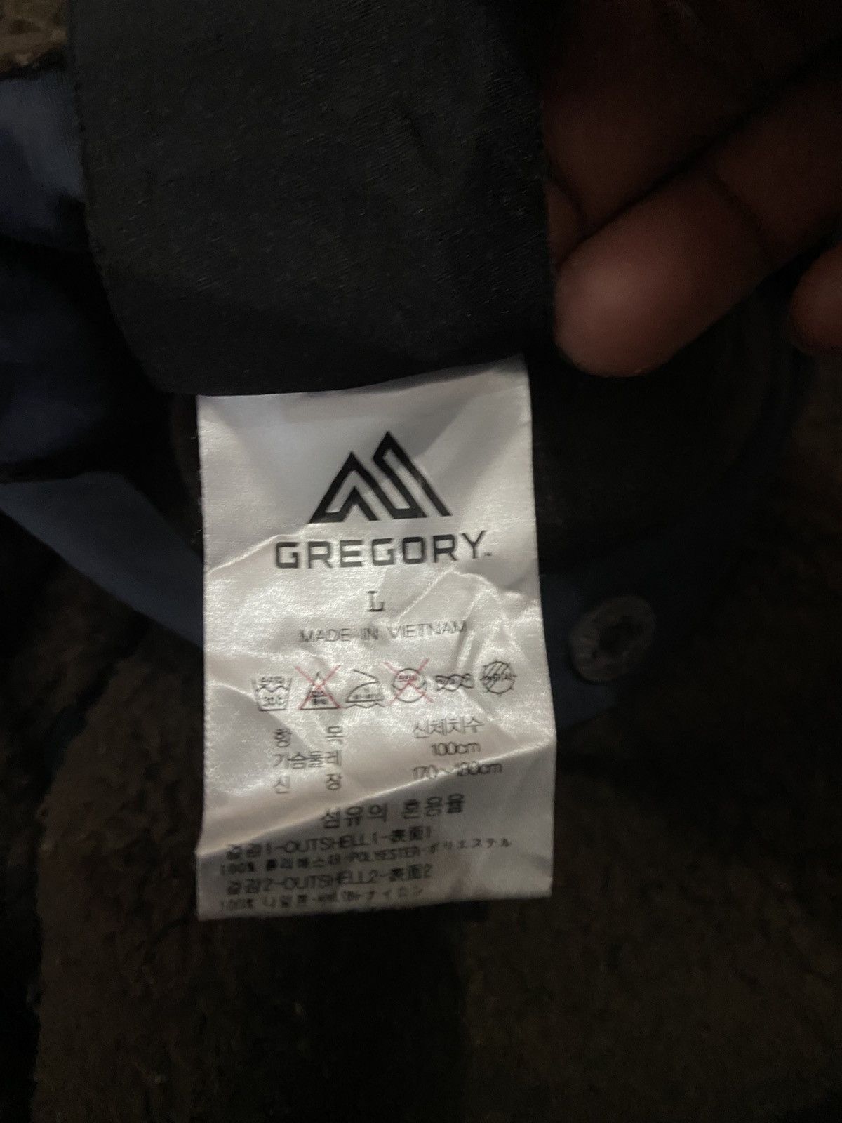 Gregory Gregory long bulky fleece reverseable jacket Size US L / EU 52-54 / 3 - 21 Thumbnail
