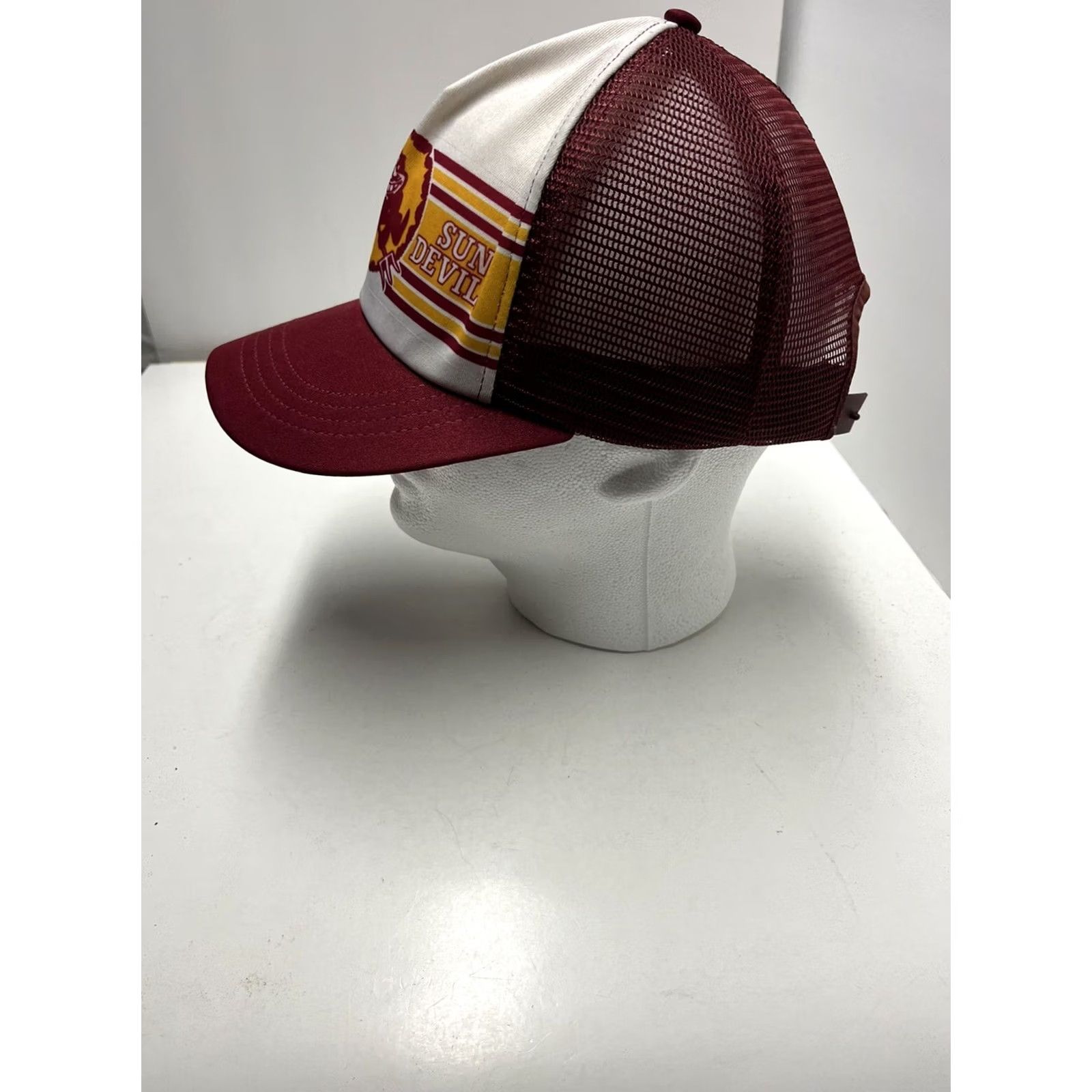 Vintage VINTAGE Arizona State SunDevils Hat Snapback Cap California Headwear Yellow Mens Size ONE SIZE - 2 Thumbnail