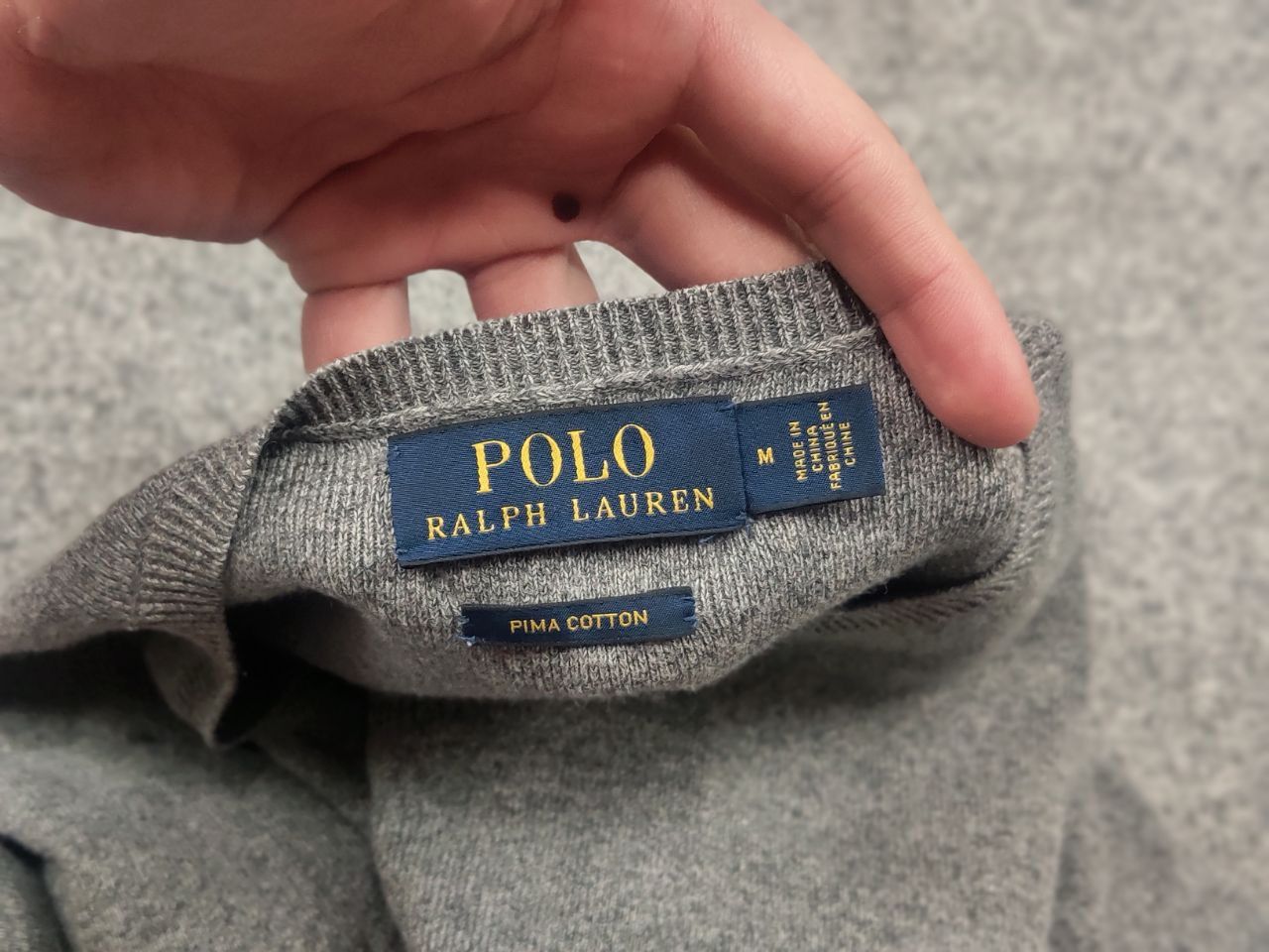 Polo Ralph Lauren Polo Ralph Lauren pima cotton Casual Sweater Regular Vintage Size US M / EU 48-50 / 2 - 13 Thumbnail