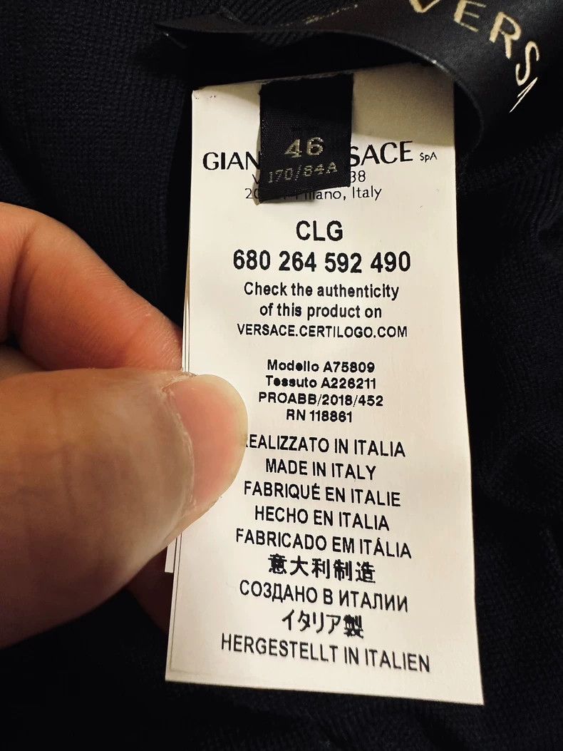 Versace Versace Wear a jacket on both sides Size US S / EU 44-46 / 1 - 8 Thumbnail