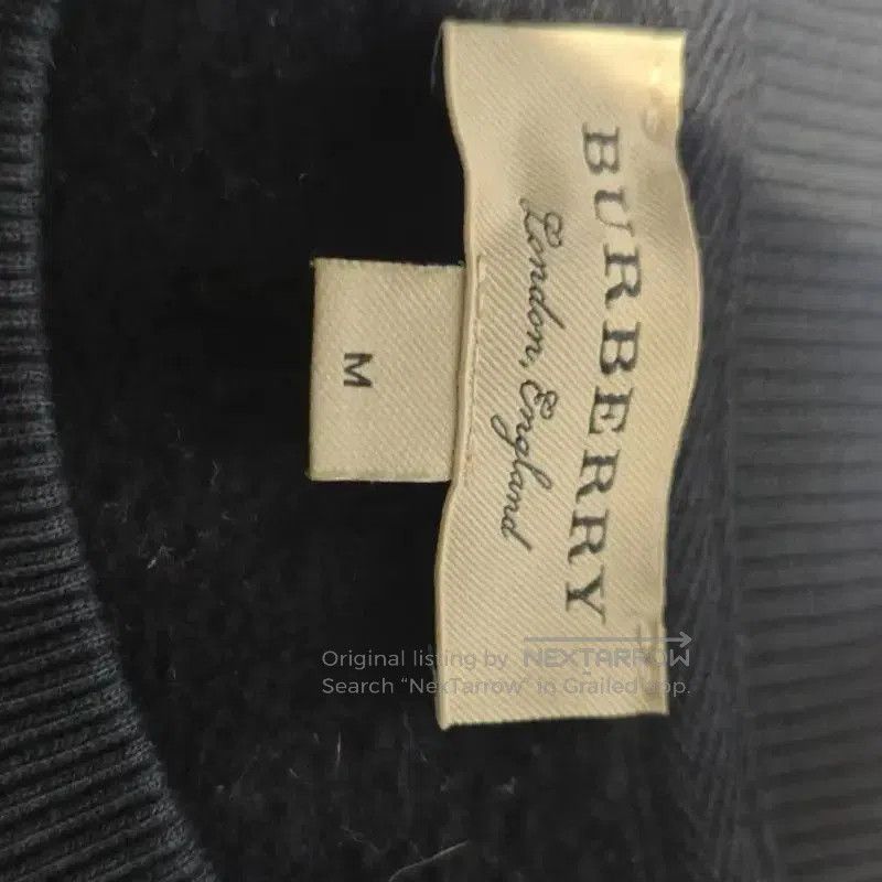 Burberry Burberry Navy Cotton Women’s Sweatshirt. Size M / US 6-8 / IT 42-44 - 4 Thumbnail