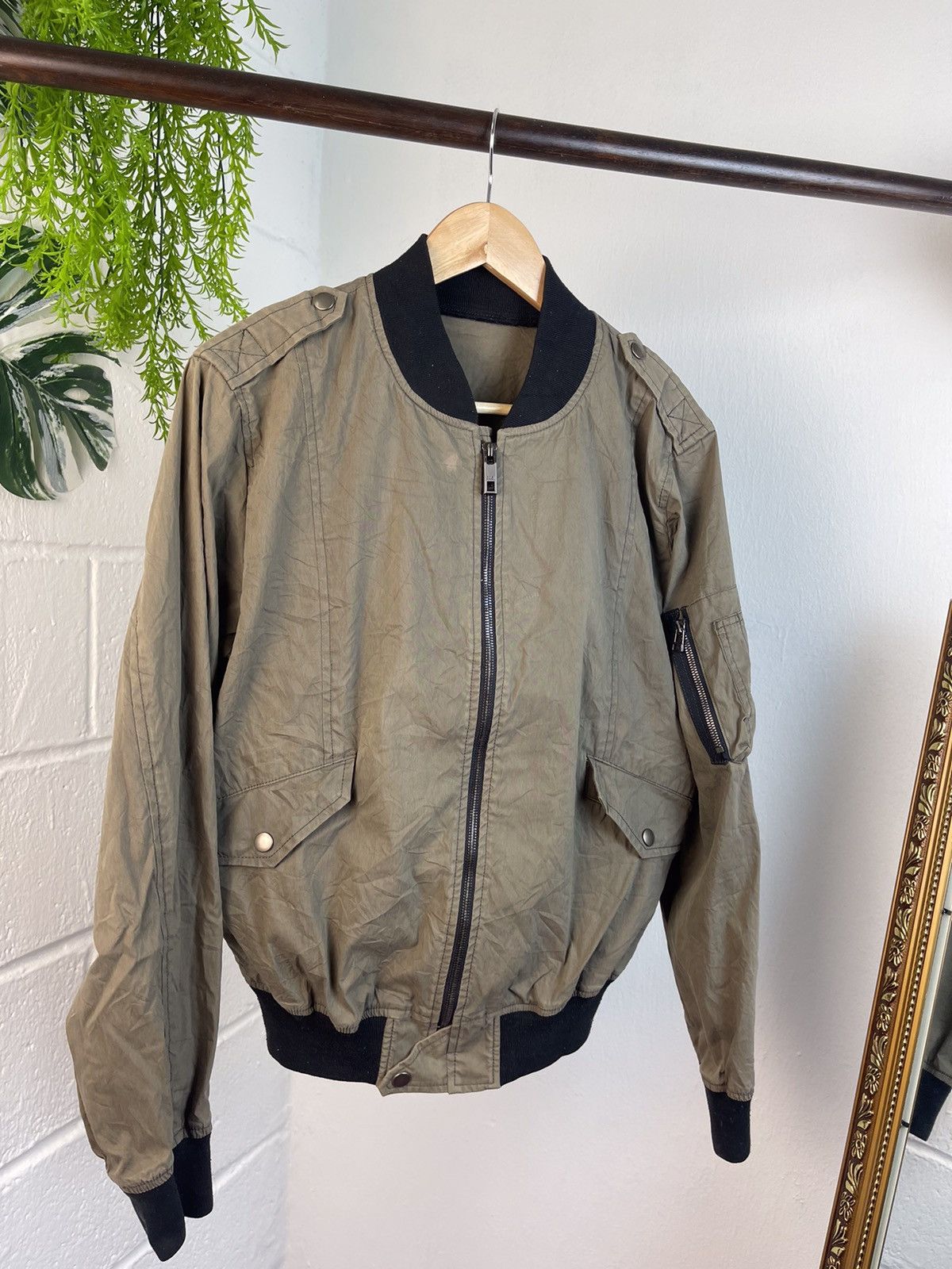 5351 POUR LES HOMMES 5351 Pour Les Hommes Bomber army Jacket Size US M / EU 48-50 / 2 - 4 Thumbnail