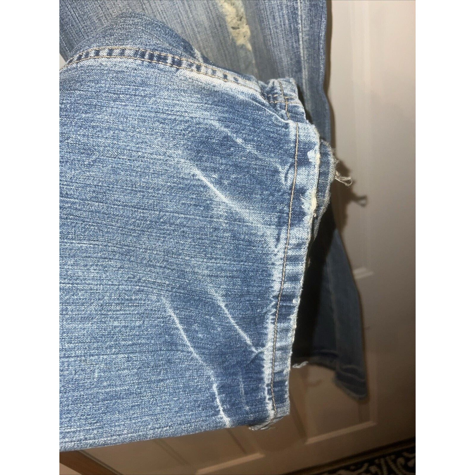 BKE BKE Jeans Men's 40x33 Jaxon Light Washed Blue Bootcut Denim Size US 40 / EU 56 - 6 Thumbnail