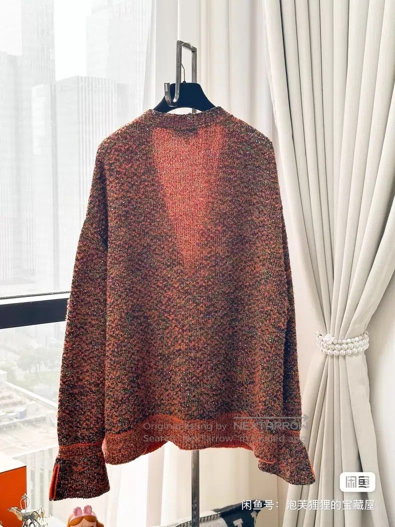 Chanel Chanel Glazed button heavy industry fine flash long-sleeve Size M / US 6-8 / IT 42-44 - 3 Thumbnail
