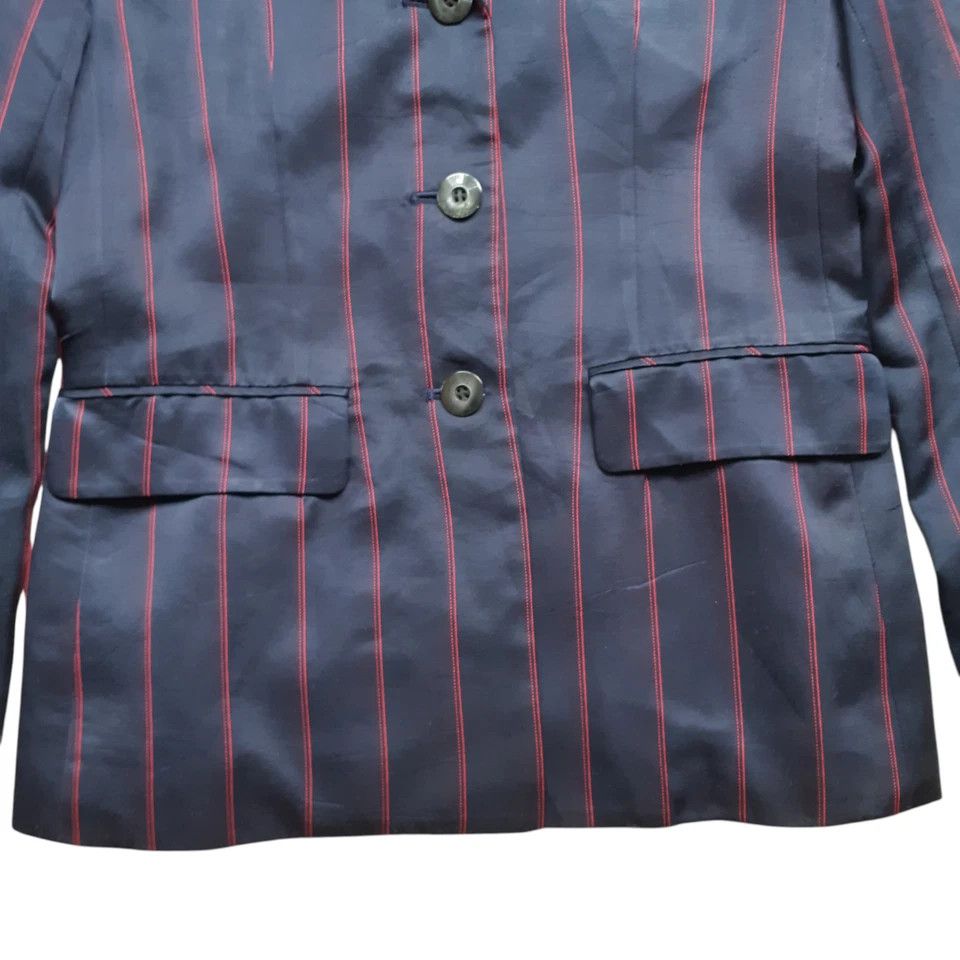 Hysteric Glamour Vintage Hysteric Glamour Blazer Women size free Pinstripe Size S / US 4 / IT 40 - 4 Thumbnail