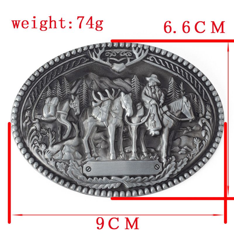 Designer Modern Vintage Belt Riveted Belts Menswear Accessories Size ONE SIZE - 4 Thumbnail