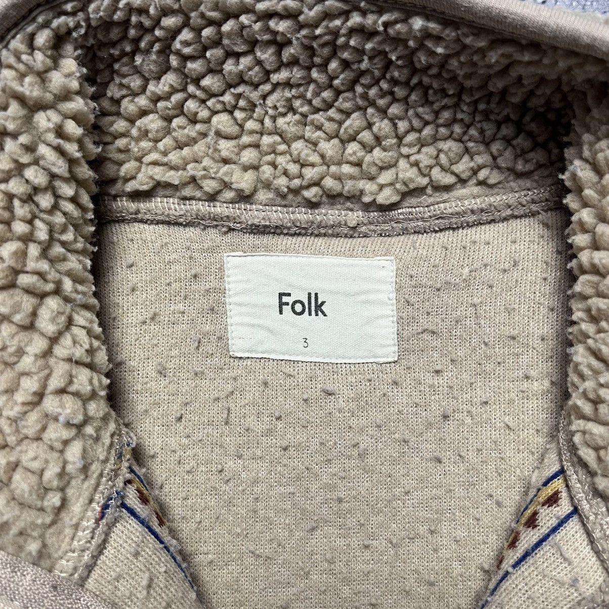 Folk Folk Sherpa Full Zip Fleece Jacket Streetwear Outdoor Size US M / EU 48-50 / 2 - 5 Thumbnail