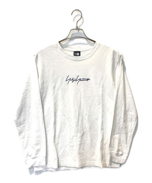 Yohji Yamamoto YOHJI YAMAMOTO NEW ERA LS TEE WHT Size US XL / EU 56 / 4 - 1 Thumbnail