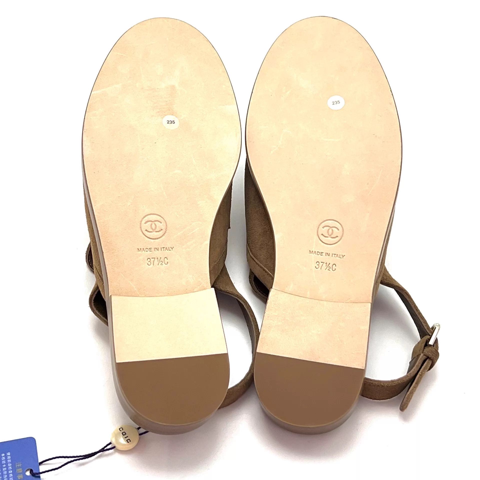 Chanel CHANEL 26P BIRKENSTOCK Sandal 37.5 Size US 7 / IT 37 - 4 Thumbnail