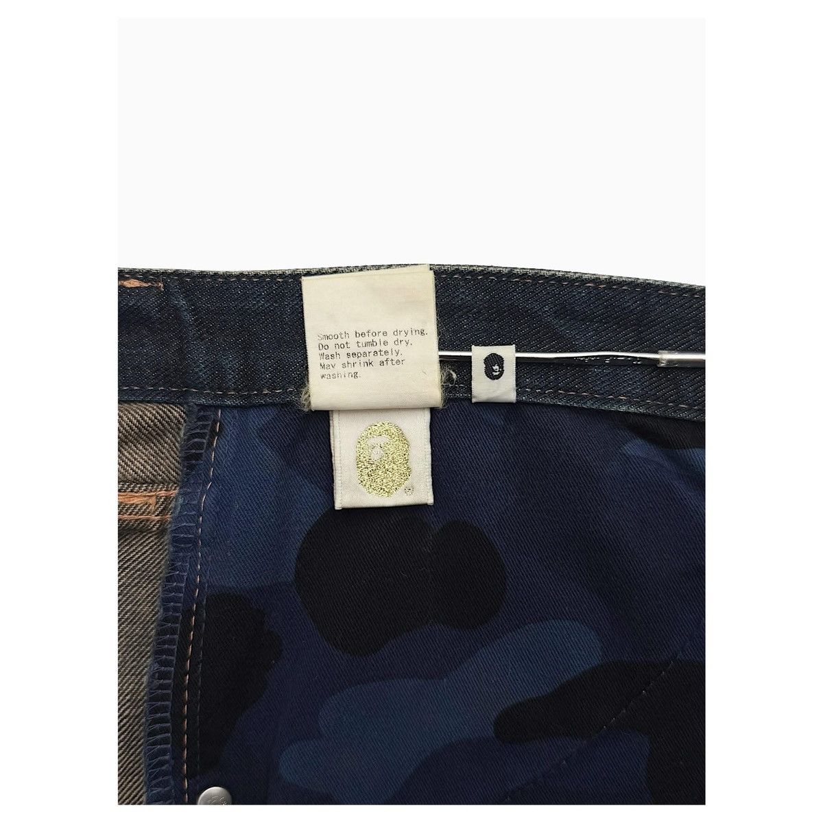 Bape Bape Sta Denim Pants Size US 34 / EU 50 - 12 Thumbnail