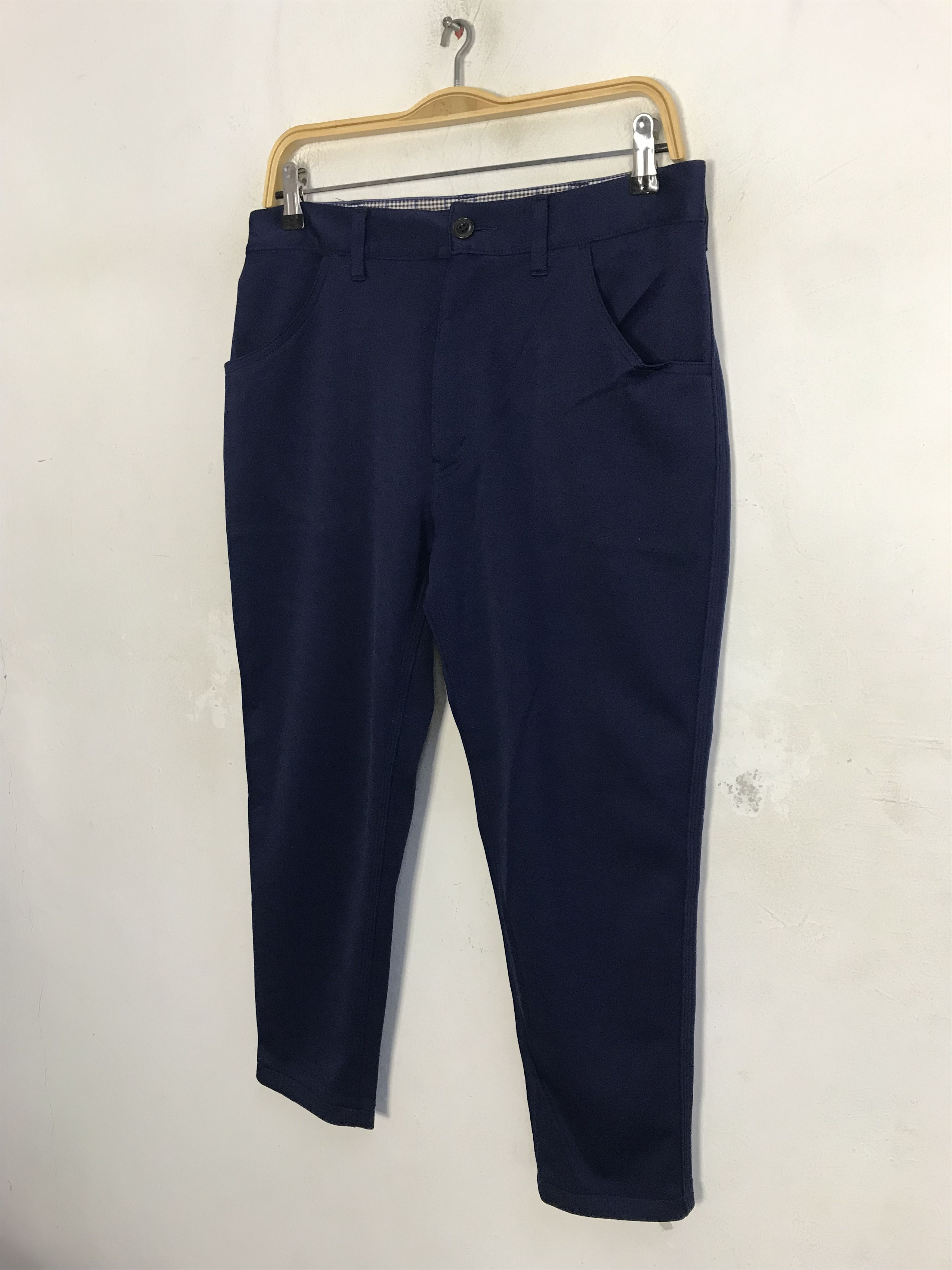 Comme des Garcons × Japanese Brand Comme Des Garcon Homme Slack Pant Trouser Fits Size 30 31 Size US 30 / EU 46 - 3 Thumbnail