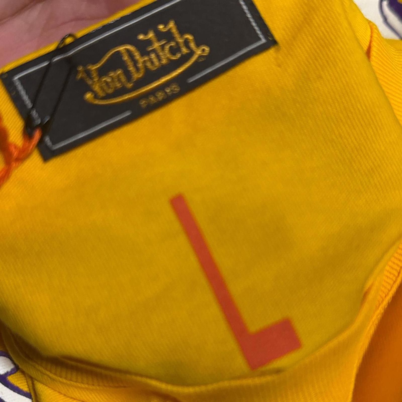 Von Dutch Von Dutch New Yellow Graphic T-Shirt Large New Streetwear Size US L / EU 52-54 / 3 - 3 Thumbnail