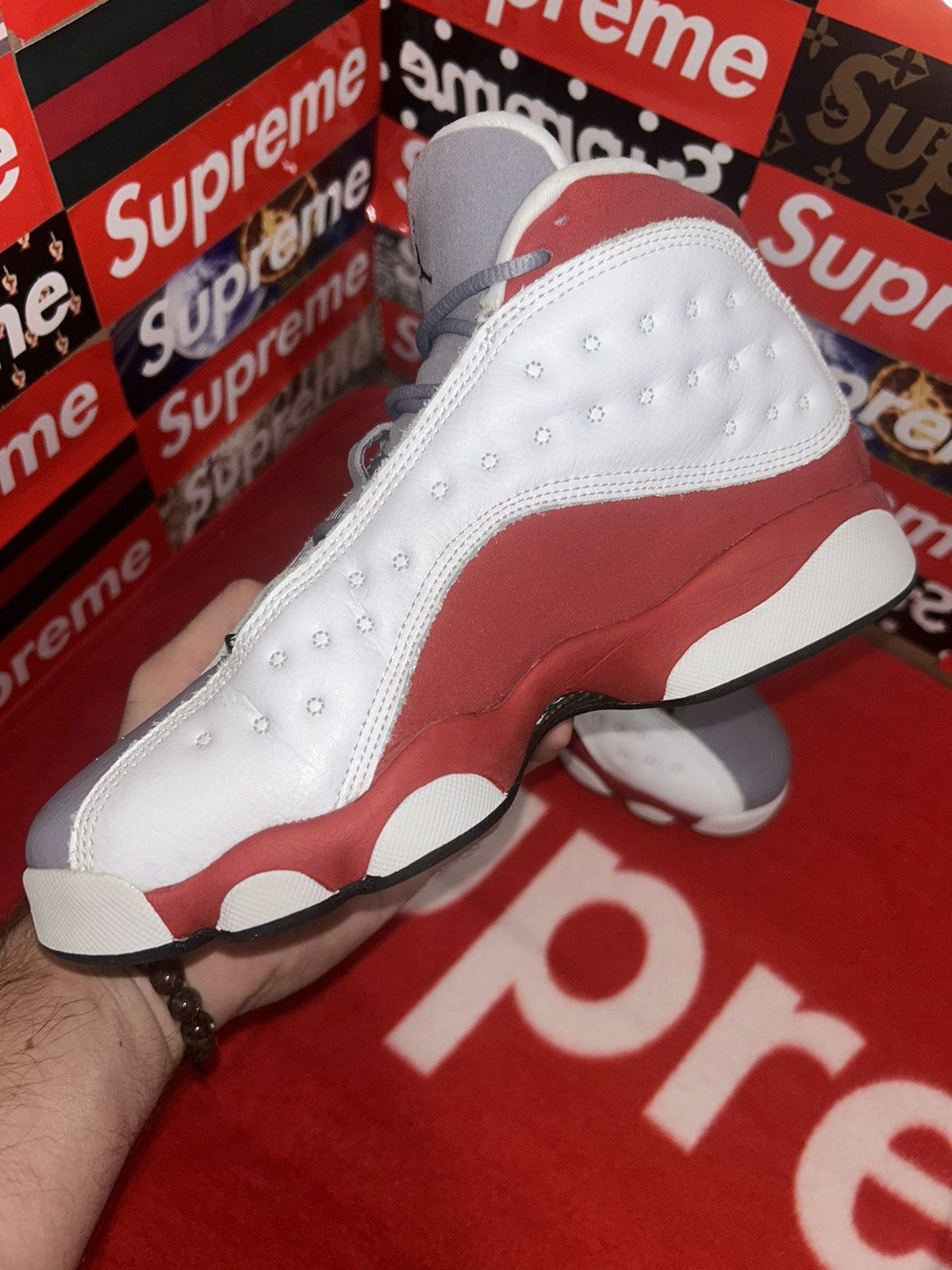 Jordan Brand Jordan 13 Retro Grey Toe (GS) 414574-126 size 5.5y Size US 5.5 / EU 38 - 8 Thumbnail