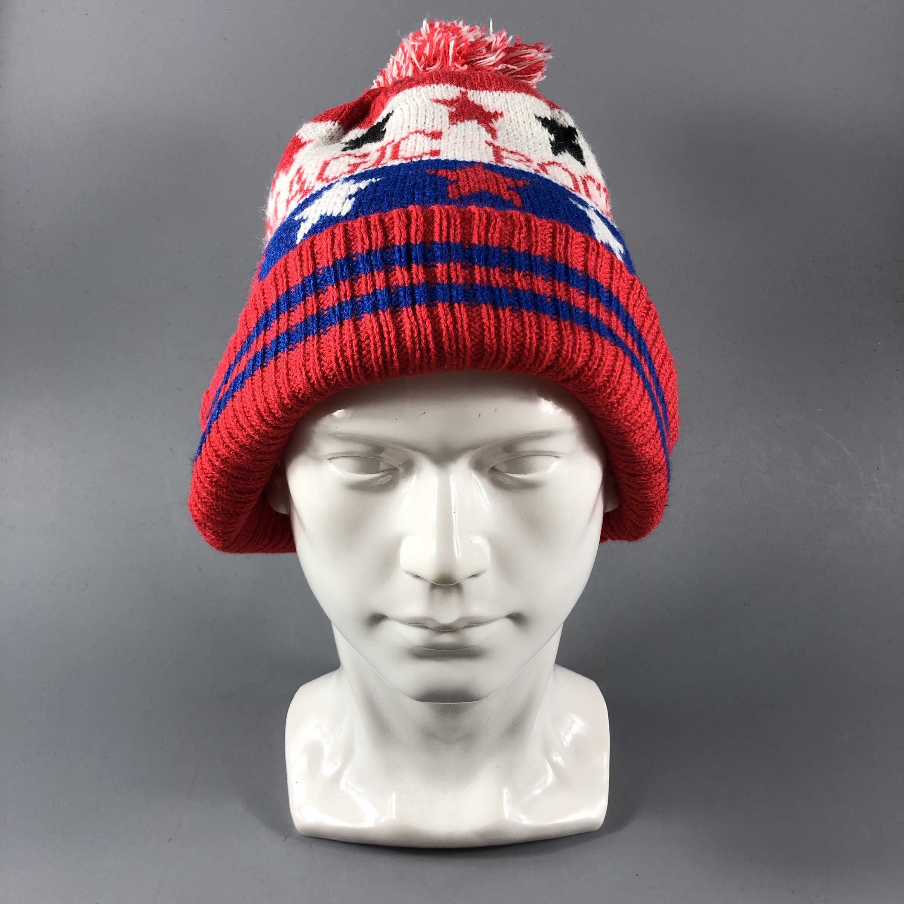 Vintage Magic Rock Bobble Beanie Snowcap Snow Hat B767 Size ONE SIZE - 1 Thumbnail