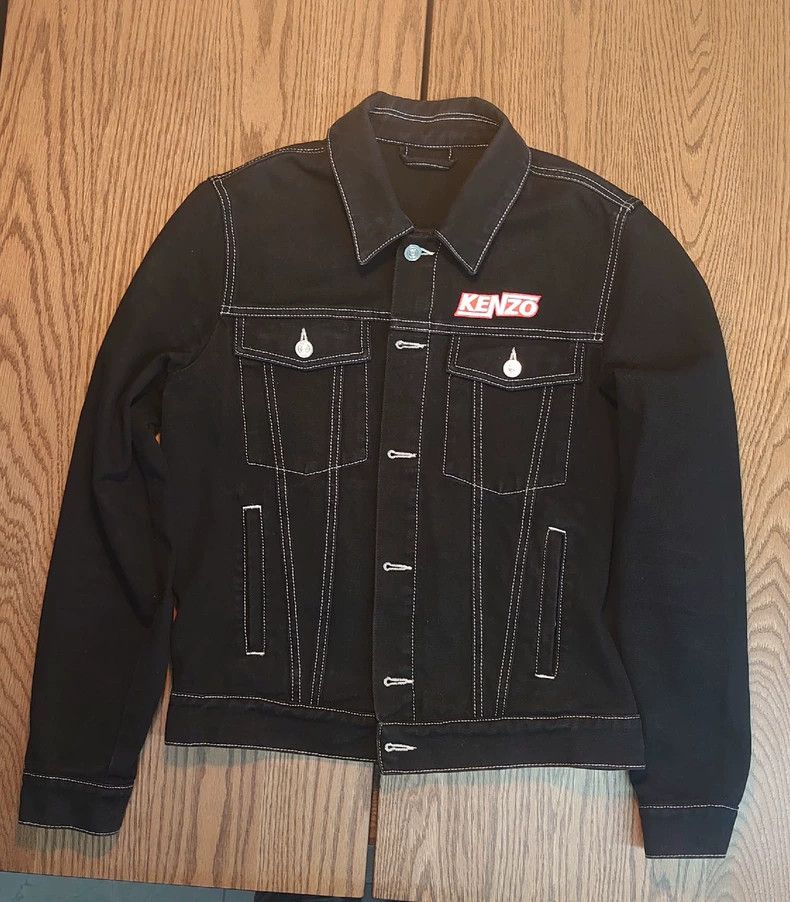 Levi's KENZO Men's Black Denim Jacket Size US S / EU 44-46 / 1 - 1 Thumbnail